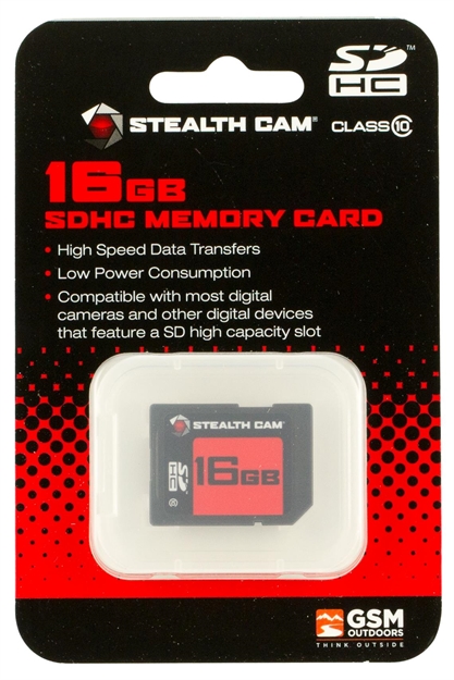 Picture of Stealth Cam Cam Sdhc Memory Card 16Gb Super Speed Class 10 STC-16GB 813628086055