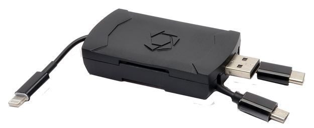 Picture of Stealth Cam Stcqmcr Qmcr 4-In-1 SD Card Reader Black STC-QMCR