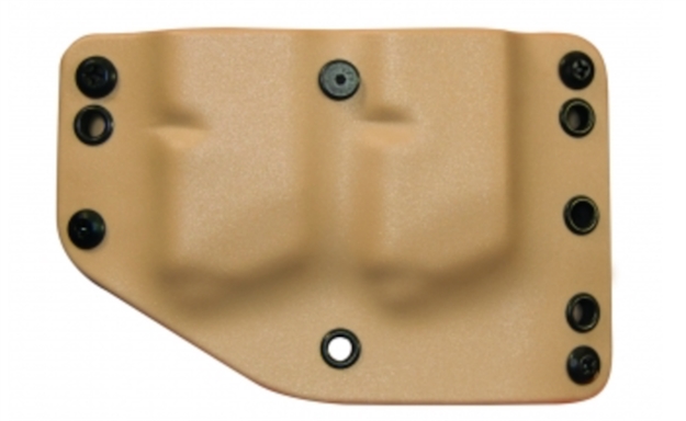 Picture of  Stealth Operator H60067 Twin Mag  Owb Double Coyote Tan Nylon Belt Clip Belts 1.75" Wide Right Hand