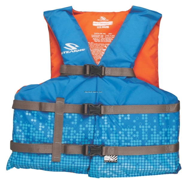 Picture of Stearns Pfd 2001 Adult Nyl Ovs BL