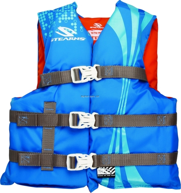 Picture of Stearns Pfd 3007 Yth Nylon Blue
