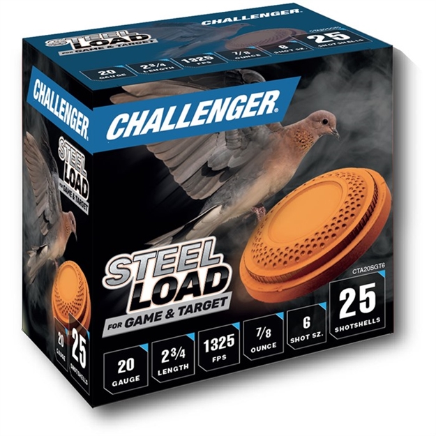 Picture of Steel Game & Target 20 Gauge 2-3/4'' #6 Shot Shotgun Ammo 430106086 -