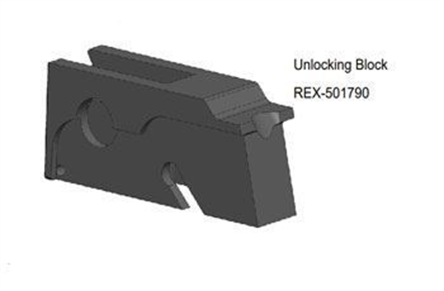 Picture of Steel Unlocking Block For The Rexzero1 Pistols