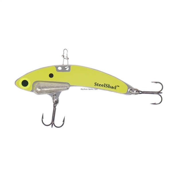 Picture of Steelshad Elite, 2-3/4", 3/8Oz (Tin), #6 Hooks, Yellow Shad