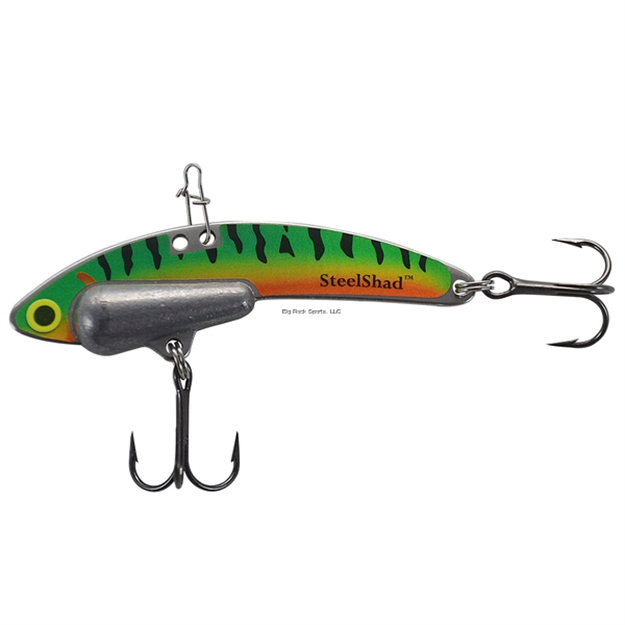 Picture of Steelshad Heavy, 2-1/4", 1/2Oz, #8 Hooks, Perch/Firetiger
