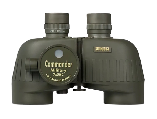Picture of  Steiner 2690 M750rc Reticle & Compass 7X50mm Range Finding Reticle Floating Prism, Sports-Auto Focus, OD Green Makrolon W/Rubber Armor Features Compass 840229102259
