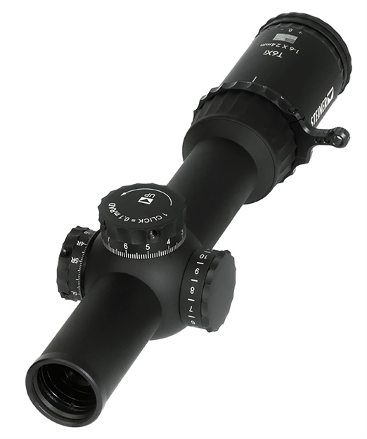 Picture of  Steiner 5103 T6xi  1-6X24mm 30Mm Tube Illuminated Kc-1 Mil Reticle First Focal Plane Features Throw Lever 000381851031