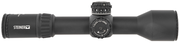 Picture of  Steiner 5116 T6xi  Black 2.5-15X 50Mm 34Mm Tube Illuminated Scr Mil Reticle First Focal Plane Features Throw Lever 000381851161