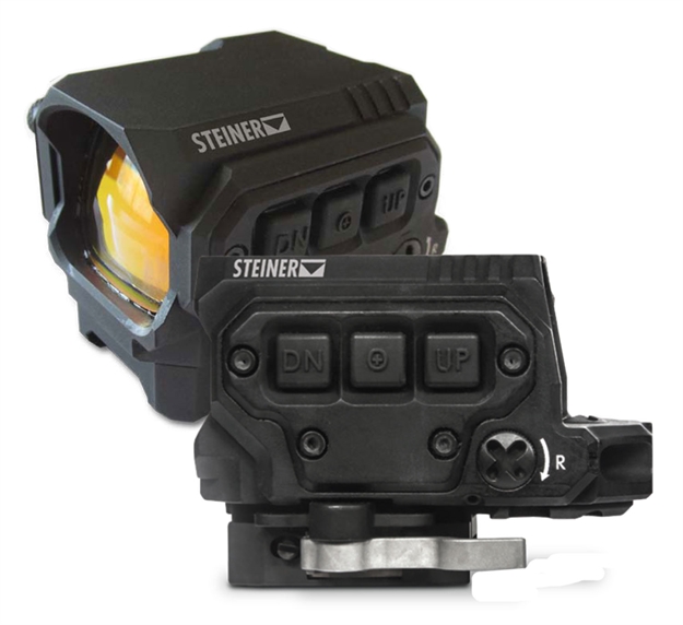 Picture of Steiner 8502 R1x  
With QD Mount 1X Illuminated Single/3 Dot Black Cr2032 Lithium Black