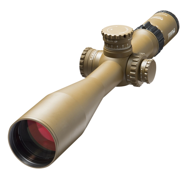 Picture of Steiner 8709G2b M5xi  5-25X 56Mm Obj 23.6-4.6 FT @ 100 Yds Fov 34Mm Tube Coyote Brown Finish G2b Mil-Dot