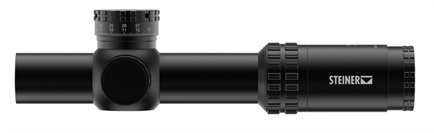 Picture of  Steiner 8723 M8xi  Black 1-8X24mm 34Mm Tube G2b Mil-Dot Reticle