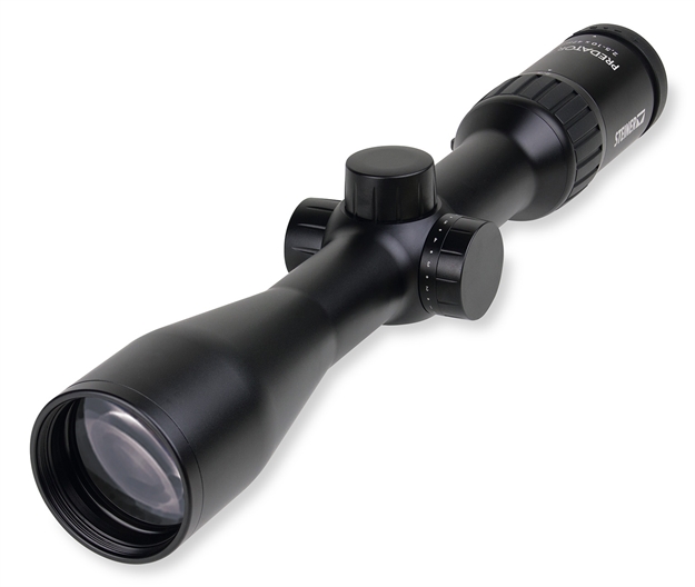 Picture of  Steiner 8770 Predator 4 Black, 2.5-10X42mm, 30Mm Tube, Second Focal Plane, Illuminated Ballistic E3 Reticle 840229105458