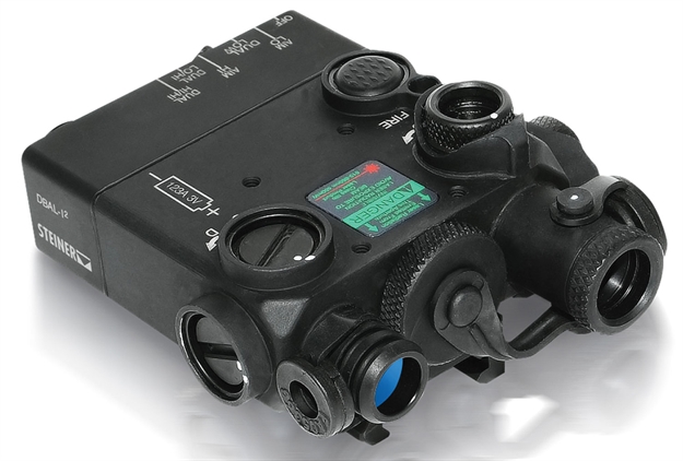 Picture of Steiner 9004 Dbal-I2  Dual Beam Aiming Laser Red Laser 0.7Mw/5Mw Black