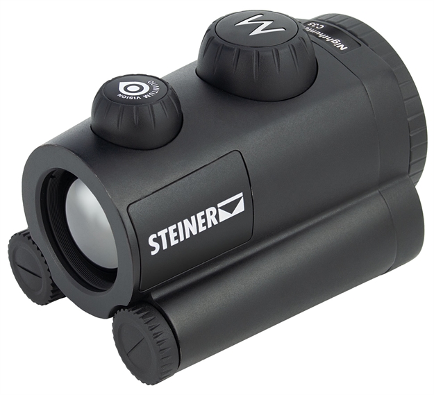 Picture of  Steiner 9525 Nighthunter C35 Genii Thermal Clip On/Handheld/Mountable Matte Black 35Mm, 640X480, 12 Micron Resolution 840229106509