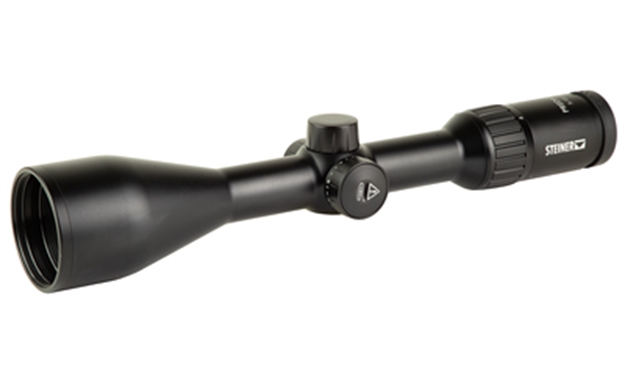 Picture of  Steiner 8778 Predator 4 Black 3-12X56mm Illuminated E3 Ballistic Reticle
