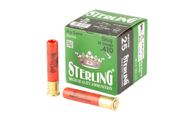 Picture of Sterling Big Game 410 Slug 25/500 8698779961572