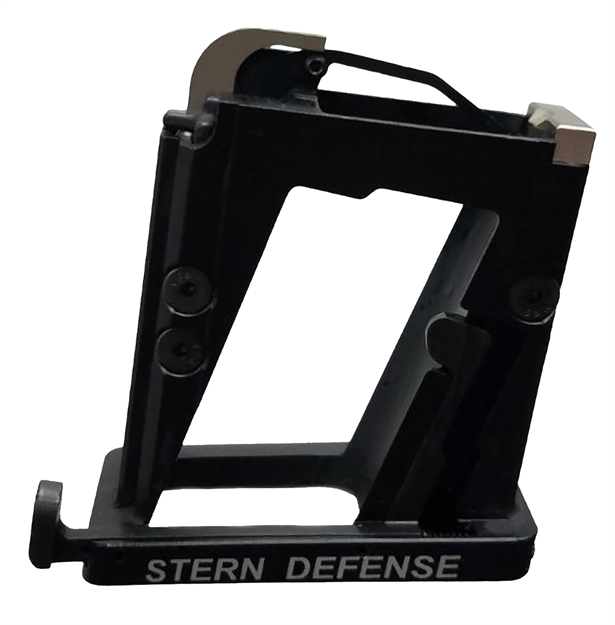 Picture of Stern Defense 001Sdmagadmp9and40/P32  Mag-Ad9 9Mm/40 S&W Fits Sig P320/P250 Black Aircraft Grade Aluminum 001-SD MAG-AD-MP-9AND40/P320-M