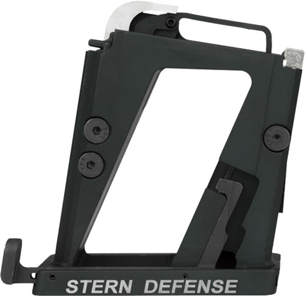 Picture of Stern Defense 001Sdmagadmp9and40/P32  Mag-Ad9 9Mm/40 S&W Fits Sig P320/P250 Black Aircraft Grade Aluminum 001-SD MAG-AD-MP-9AND40/P320-M 850001176217