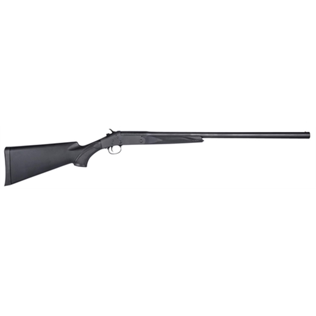 Picture of  Stevens 19201 301  Full Size 410 Gauge Break Open 3" 1Rd 26" Matte Black Single Shot Barrel, Matte Black Carbon Steel Receiver, Fixed Matte Black Synthetic Stock, Ambidextrous