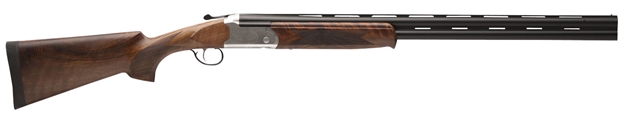 Picture of  Stevens 22179 555 E 16 Gauge 3" 28" Over/Under Vent Rib Barrel, Silver Engraved Receiver, Oiled Turkish Walnut, Includes Five Chokes, Ambidextrous Hand 011356221797