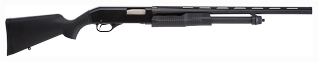 Picture of  Stevens 22437 320 Field Compact 20 Gauge Pump 3" 5+1 22" Matte Black Vent Rib Barrel, Matte Black Aluminum Receiver, Fixed Matte Black Synthetic Stock, Ambidextrous