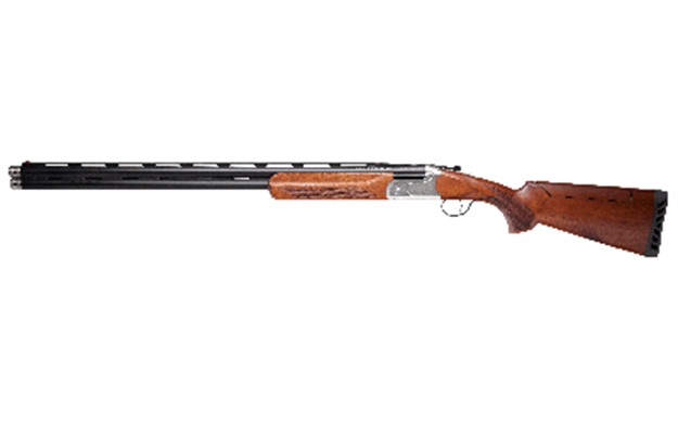 Picture of  Savage Arms 18880 555 Sporting Compact 20 Gauge 3" 2Rd 26" Ported Over/Under Barrel, Silver Rec, Oiled Turkish Walnut Furniture, Adj. Cheek Rest Stock, Fiber Optic Sight, Five Ext. Chokes 011356188809