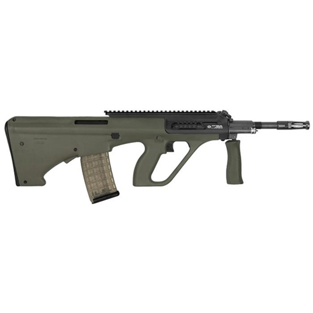 Picture of Steyr Aug A3 M1 5.56/223 16" 30Rd Green W/Ext Rail AUGM1GRNEXT 688218739440