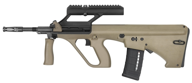 Picture of Steyr Augmimudnatoo3 Aug A3 M1 Nato Semi-Automatic 223 Remington/5.56 Nato 16" 30+1 3X Optic Synthetic Tan Stk Black