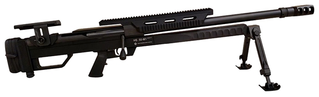 Picture of  Steyr Arms 610501 HS .50-M1  Take Down Design, 50 Bmg 5+1 24" Fluted/Threaded, Black, Fully Adj. Chassis, Muzzle Brake, Adj. Integrated Bipod & Monopod, Optics Mount