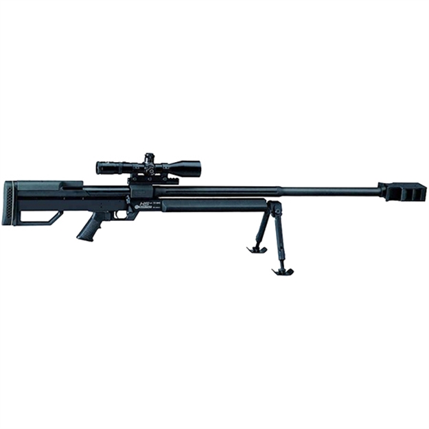 Picture of  Steyr Arms 610501 HS .50-M1  Take Down Design, 50 Bmg 5+1 24" Fluted/Threaded, Black, Fully Adj. Chassis, Muzzle Brake, Adj. Integrated Bipod & Monopod, Optics Mount 688218714058