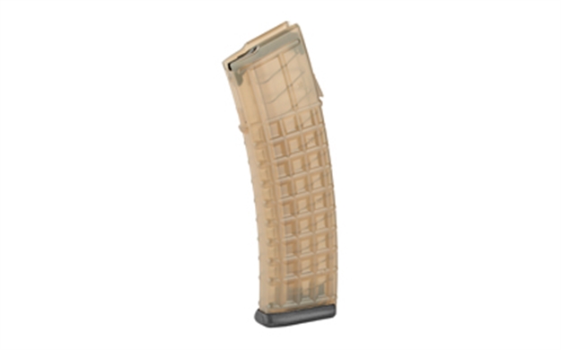 Picture of  Steyr Arms 1200050510 Oem Replacement Magazine 42Rd Detachable W/ Black Floor Plate 5.56X45mm Fits Steyr Arms Aug Clear Black Polymer 688218511046