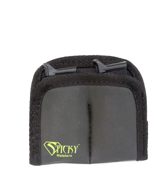 Picture of Sticky Holsters A Mini Mag Sleeve With Two Compartments Side BY Side Designed TO Shorter, Single Stack Magazines. 859640007036