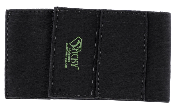 Picture of Sticky Holsters Ghbsm Guard Her  Garter Size Small Black Elastic Guard Her Belt Small 15-26"