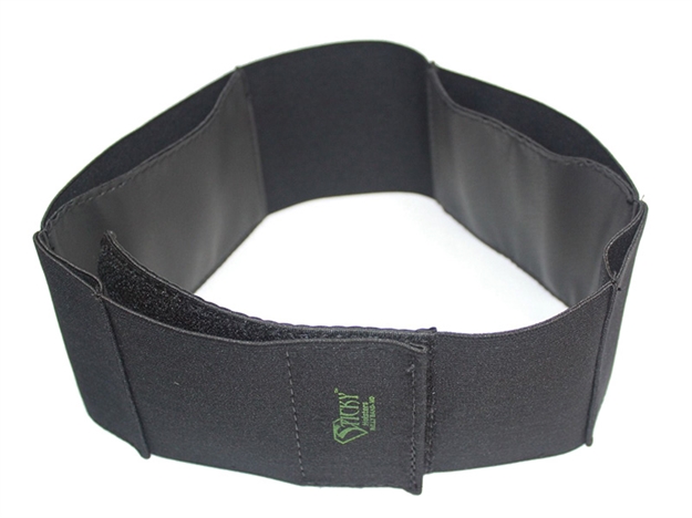 Picture of Sticky Holsters Bbmd Belly Band  Black Medium Elastic 32"-42" Sticky Belly Band Med 28-44"