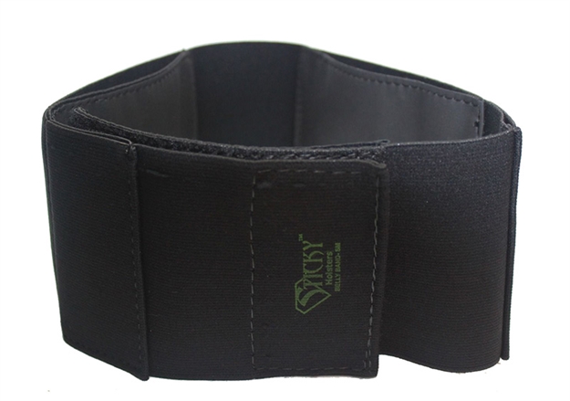 Picture of Sticky Holsters Bbsm Belly Band  Black Small Elastic 24"-34" Sticky Belly Band Small 24-34" 859640007197