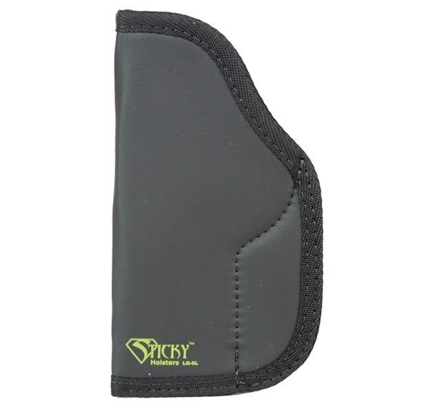 Picture of  Sticky Holsters Lg6l Lg-6L  Black/Green Latex Free Rubber Fits Springfield XD 4.5" Ambidextrous