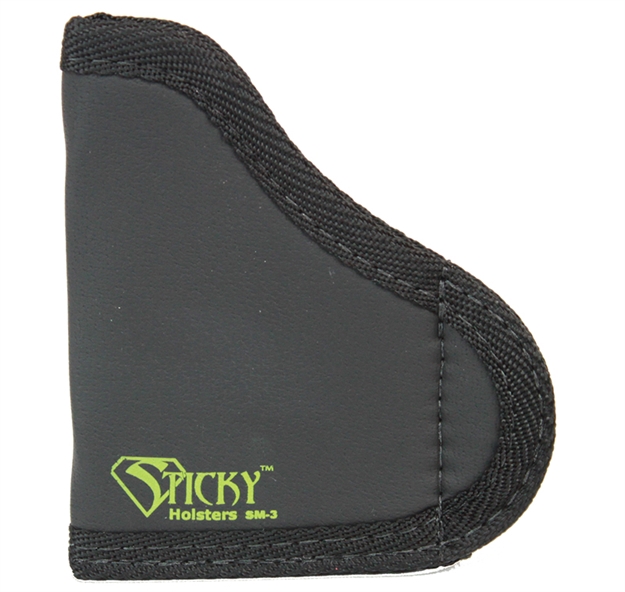 Picture of  Sticky Holsters Sm4 Sm-4  Iwb Size 4 Black/Green Latex Free Rubber Fits Taurus Curve Ambidextrous 858426004740