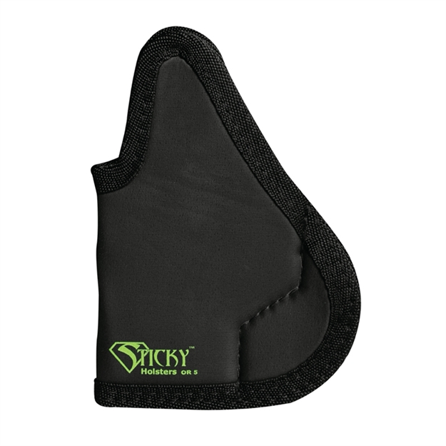 Picture of  Sticky Holsters Or5 Or-5 Modified Black Cordura/Foam, Compatible W/Sig P365, Springfield Hellcat, Glock 42, Springfield Xds Ambidextrous