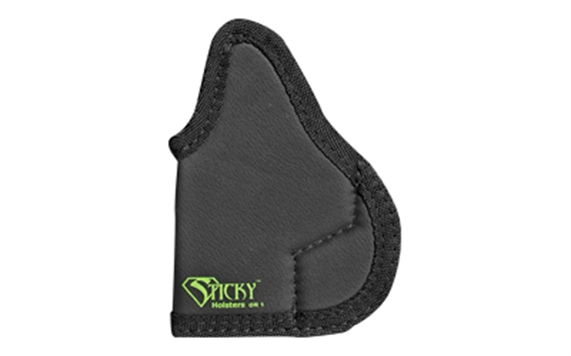 Picture of  Sticky Holsters Or1 Or-1  Black/Green Latex Free Rubber Fits Sig P938/Kimber Micro 9 Ambidextrous 859640007326