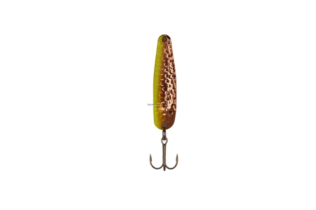 Picture of Stinger Stinger Scorpion Spoon, Lightweight Trolling Spoon, 2.25", .1 Oz., #5 Vmc Hooks, Copper Lemon Drop