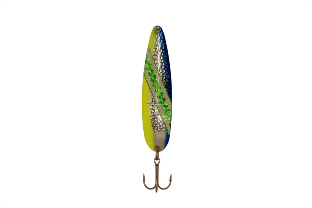 Picture of Stinger Stinger Spoon, Lightweight Trolling Spoon, 3.75", .3 Oz., #2 Vmc Hooks, Blue Dolphin