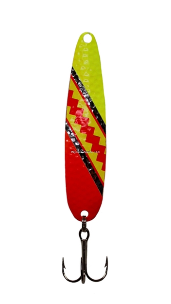 Picture of Stinger Stinger Spoon, Lightweight Trolling Spoon, 3.75", .3 Oz., #2 Vmc Hooks, Dang