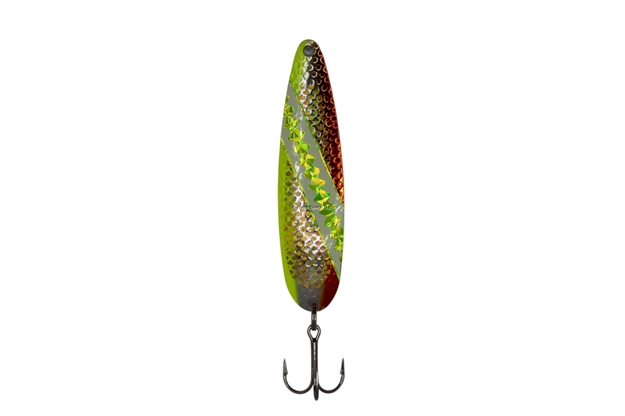 Picture of Stinger Stinger Spoon, Lightweight Trolling Spoon, 3.75", .3 Oz., #2 Vmc Hooks, Modified Carmel Dolphin