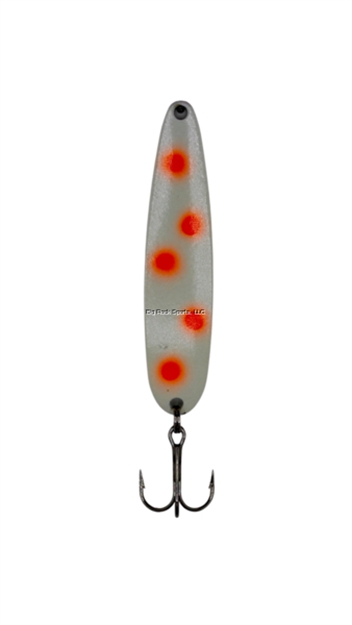 Picture of Stinger Stinger Spoon, Lightweight Trolling Spoon, 3.75", .3 Oz., #2 Vmc Hooks, Orange Flash Dot