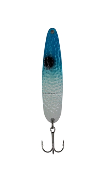 Picture of Stinger Stingray Spoon, Lightweight Trolling Spoon, 4.25", .4 Oz., #1 Vmc Hooks, Blue Angle Super Glow