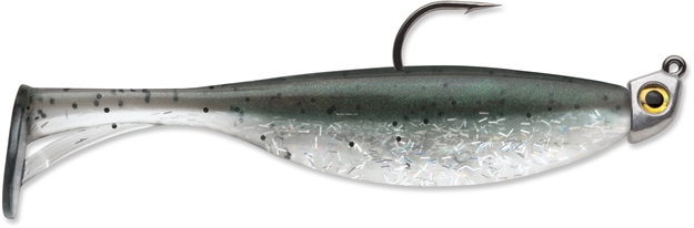 Picture of Storm 360Gt Largo Shad 3 Jig,  1/8 Oz, 3", #3/0 Hook, Silver Mullet