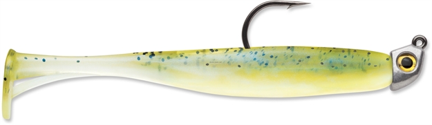 Picture of Storm 360Gt Mangrove Minnow Jig, 1/8 Oz, 3", #2/0 Hook, Green Back