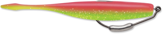 Picture of Storm 360Gt Manta Tail Hook, 1/16 Oz, 4", #3/0 Hook, Electric Chicken