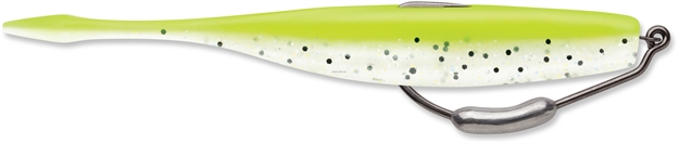 Picture of Storm 360Gt Manta Tail Hook, 1/8 Oz, 5", #4/0 Hook, Chartreuse Pearl Pepper