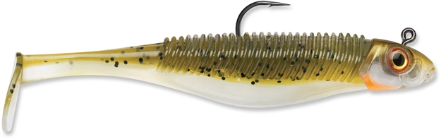 Picture of Storm 360Gt Searchbait Shad, Sinking, 4-1/2", 3/8Oz, #4/0 Hk, 1 Rigged Two Bodies, Smelt